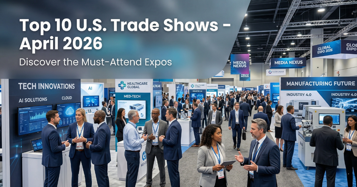Top 10 Trade Shows & Expos in the USA – April 2026 Edition