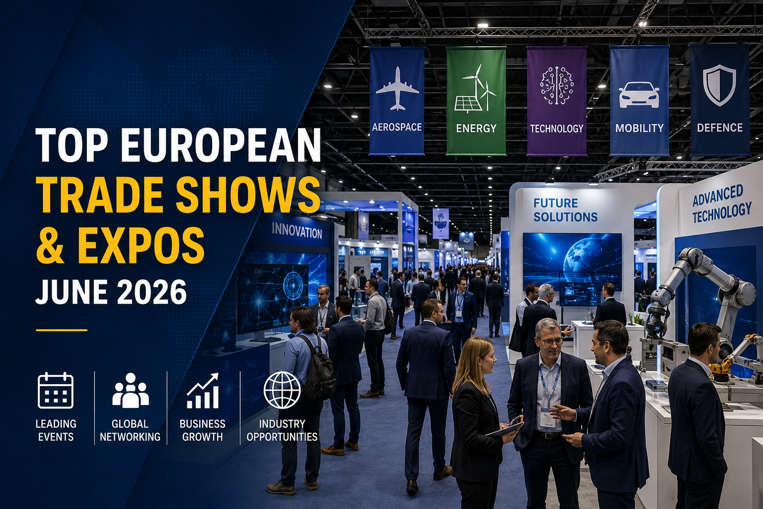 Top European Trade Shows & Expos Taking Place in June 2026