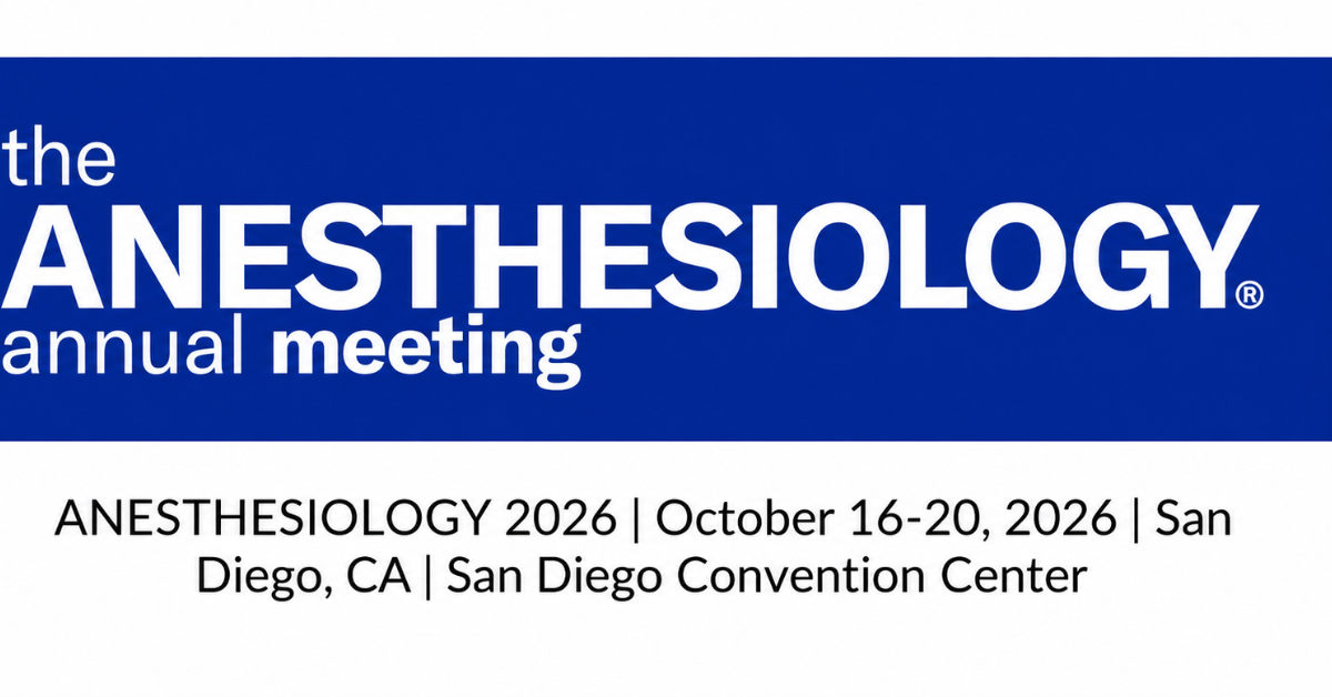 ANESTHESIOLOGY 2026 Attendees List